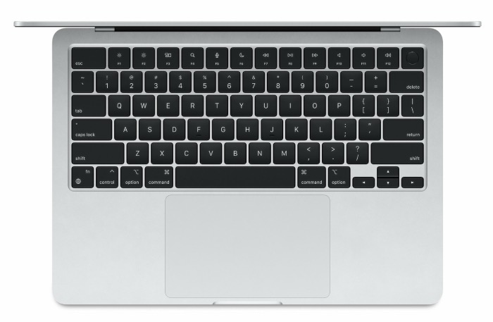 Apple MacBook Air 15", 2024, 8C CPU/10C GPU/M3/16Гб/256Гб SSD, Серебристый, MRYP3