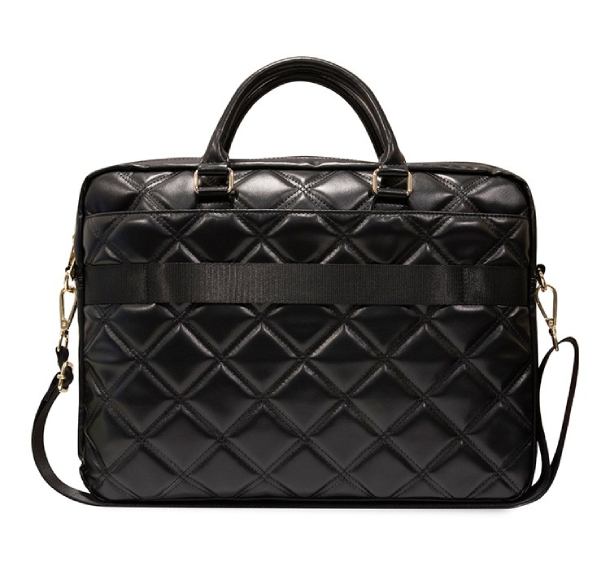 Сумка Guess для MacBook 15-16" Stripes Bag Black, черная