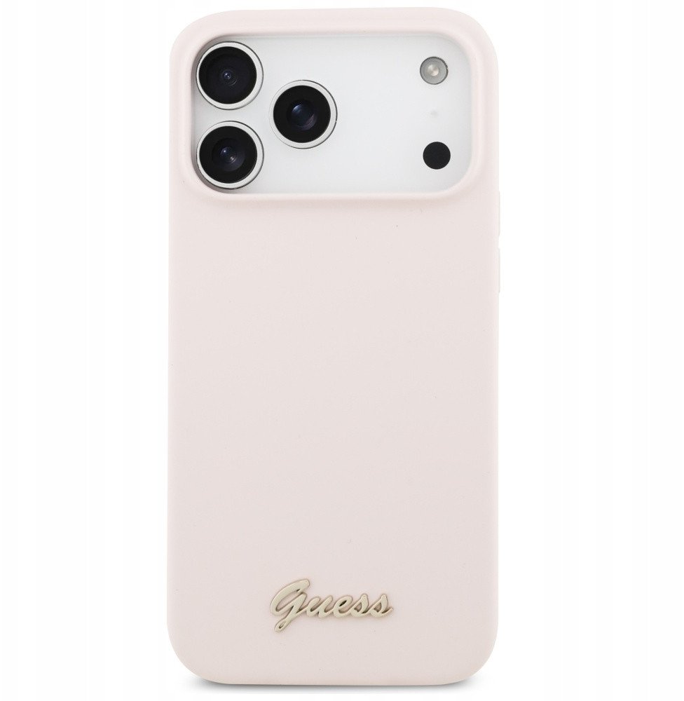 Чехол Guess iPhone 17 Pro Max, MagSafe, Розовый
