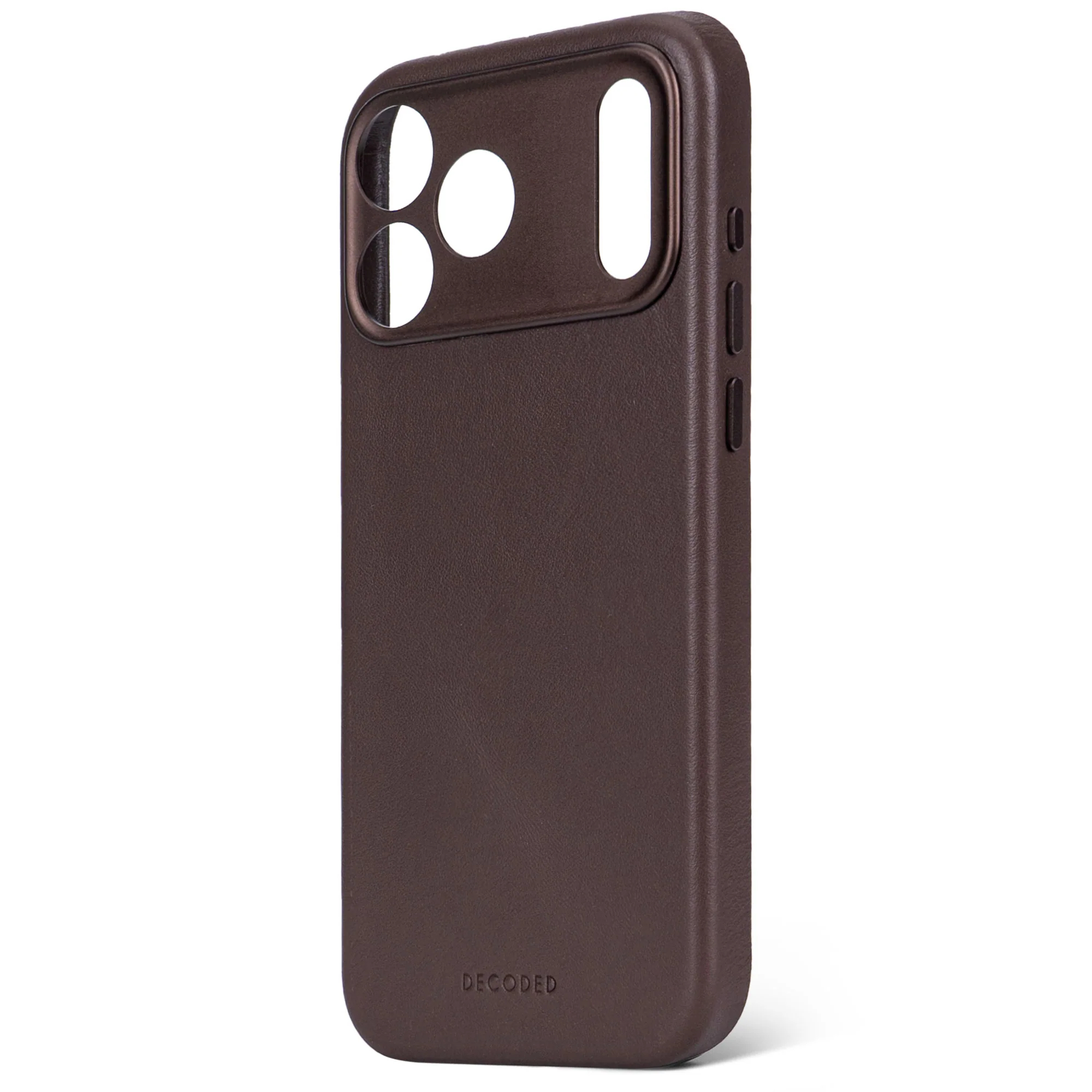 Чехол Decoded Leather Backcover для iPhone 17 Pro Max, Шоколадный