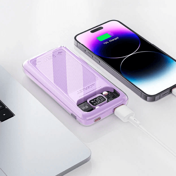 Power Bank Acefast, 10000 мА·ч 30W, Синий