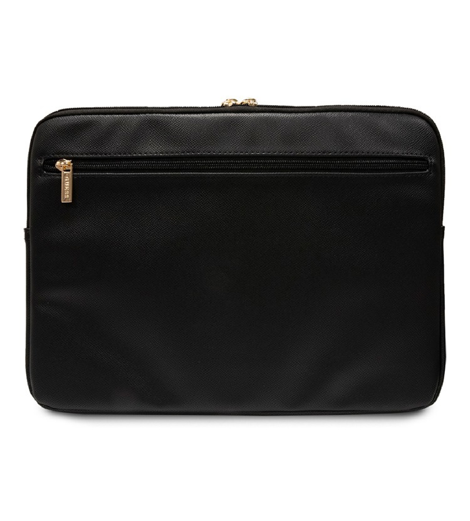 Чехол для ноутбуков Guess 13"/14" Sleeve PU Grained leather 4G metal logo with Zipper, Черный