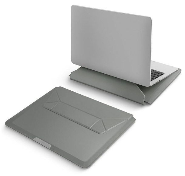 Чехол-подставка Uniq OSLO с подставкой для ноутбуков 14'', Зеленый Лишайник