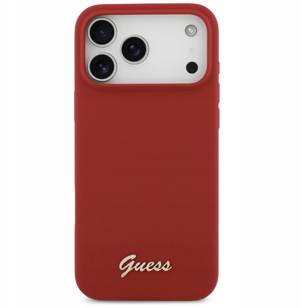 Чехол Guess iPhone 17 Pro Max, MagSafe, Красный