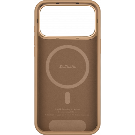 Противоударный чехол Pitaka Aramid UltraGuard Case для iPhone 17 Pro, Коричневый