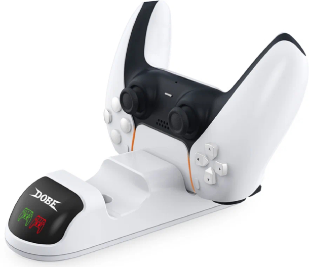 Зарядная станция для Dobe 2-x геймпадов PS5 Dual Sense Charging Dock (TP5-0515B)