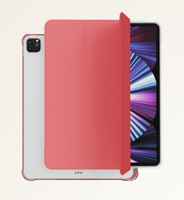Чехол защитный "vlp" Dual Folio для iPad Pro 2020/2021/2022 (12.9''), Коралловый