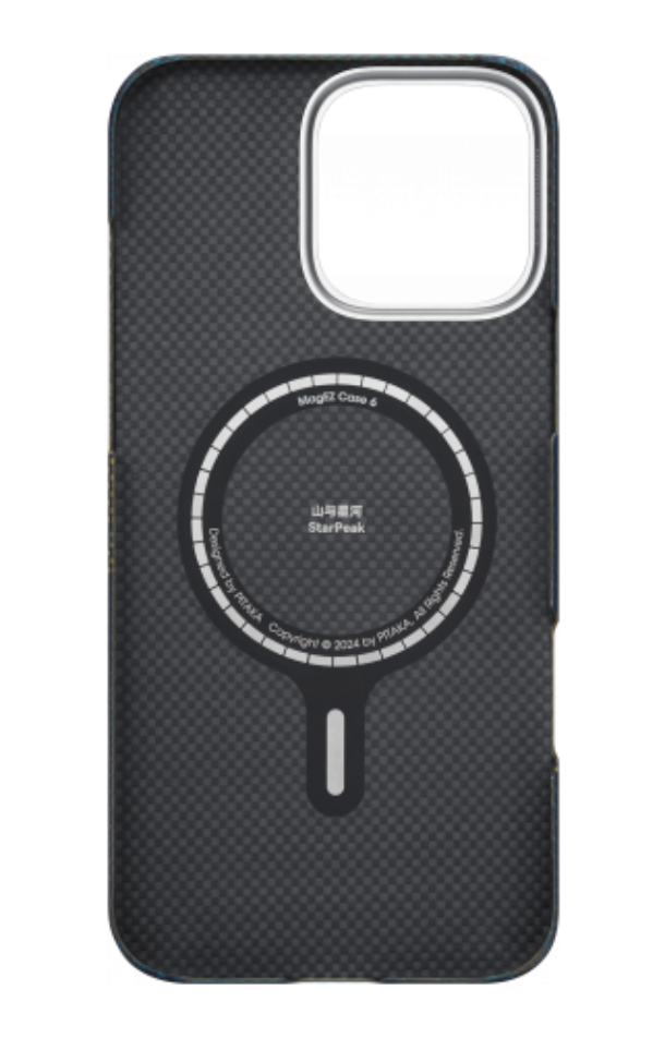 Чехол PITAKA StarPeak Tactile Women для iPhone 16 Pro, Млечный Путь