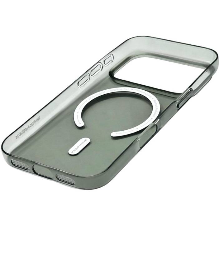 Чехол Keephone X-Crystal MagSafe Case iPhone 17 Pro, Прозрачно-зеленый