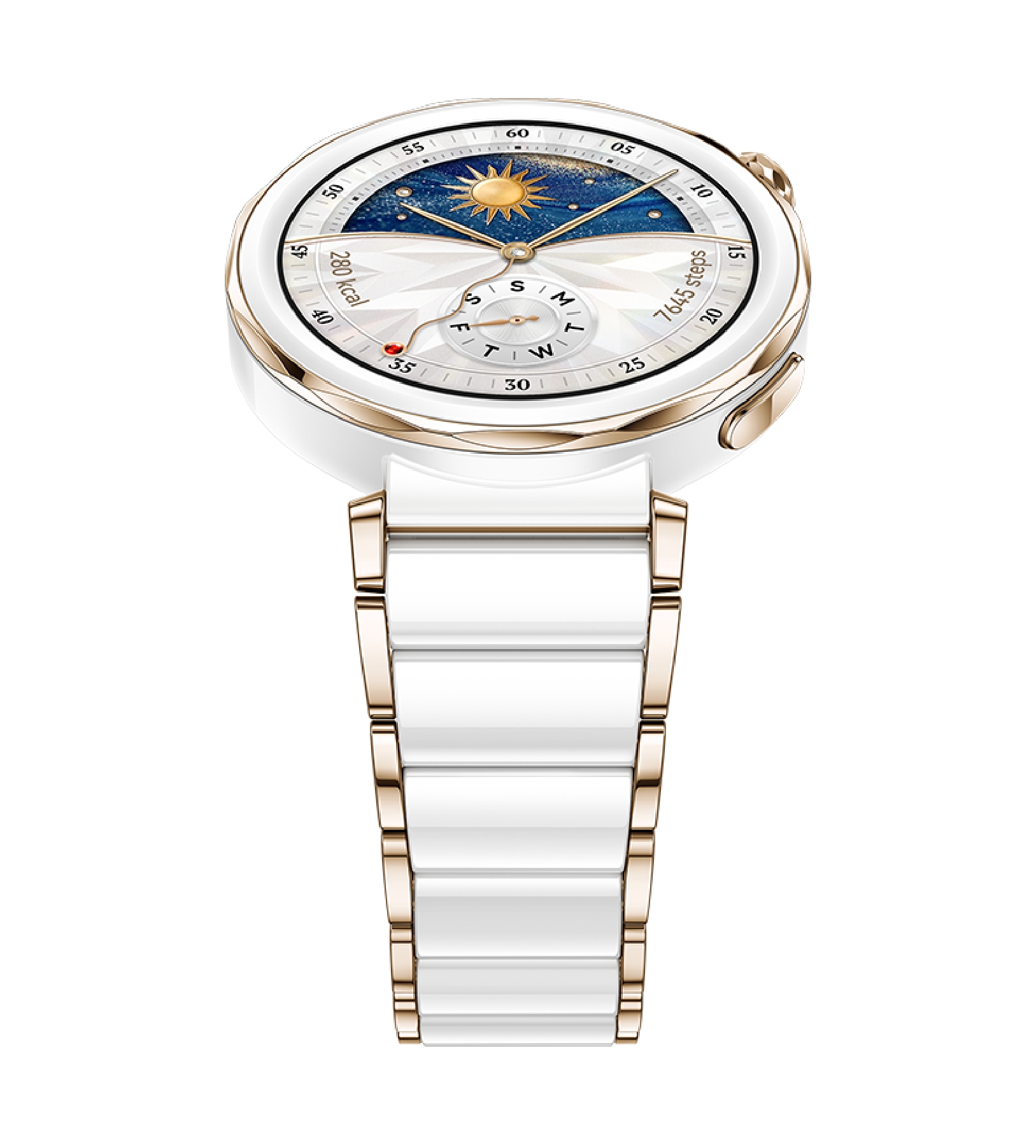 GT 5 Pro,  Белый керамический ремешок, 42мм