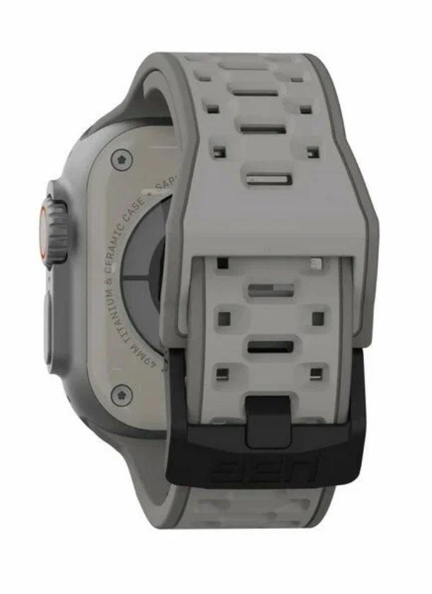 Ремешок силиконовый UAG Civilian Strap для Apple Watch 42/44/45/49мм, Титан