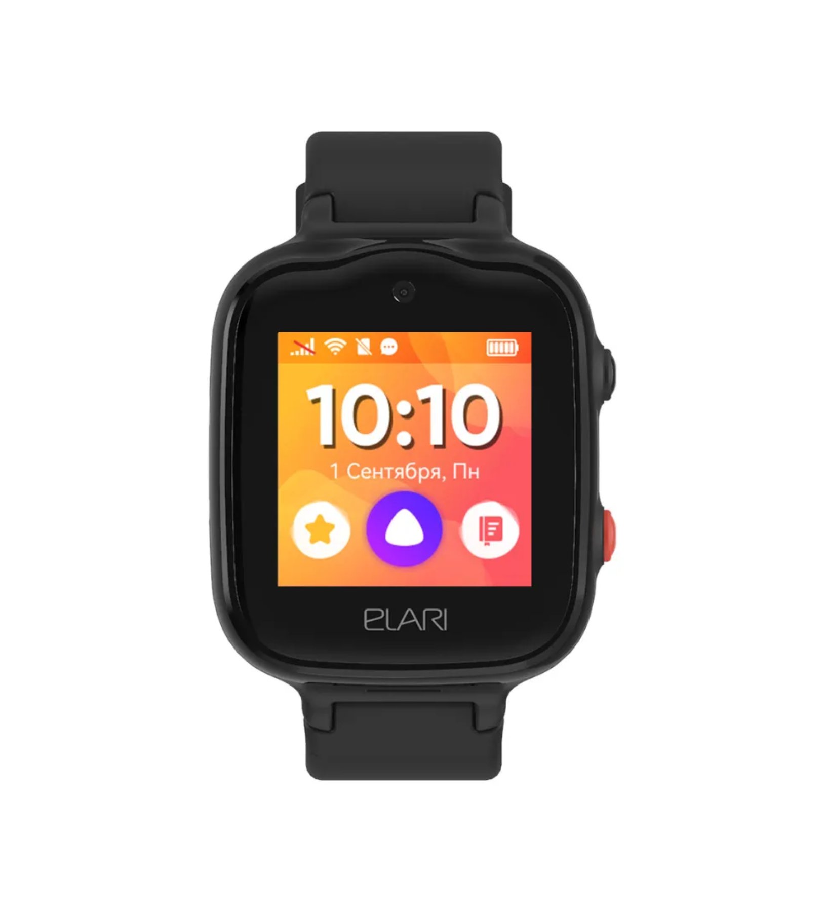 ELARI KidPhone 4G Bubble, Чёрный