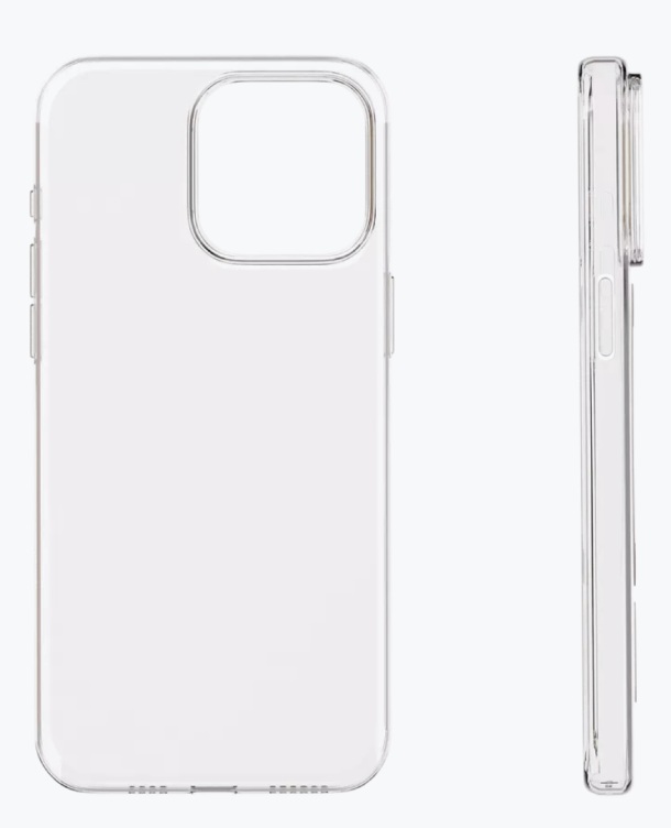 Чехол «vlp» Diamond для iPhone 15 Pro Max, Прозрачный