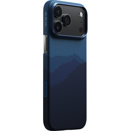 Чехол Pitaka Ultra-Slim Case для iPhone 17 Pro, Темно-синий