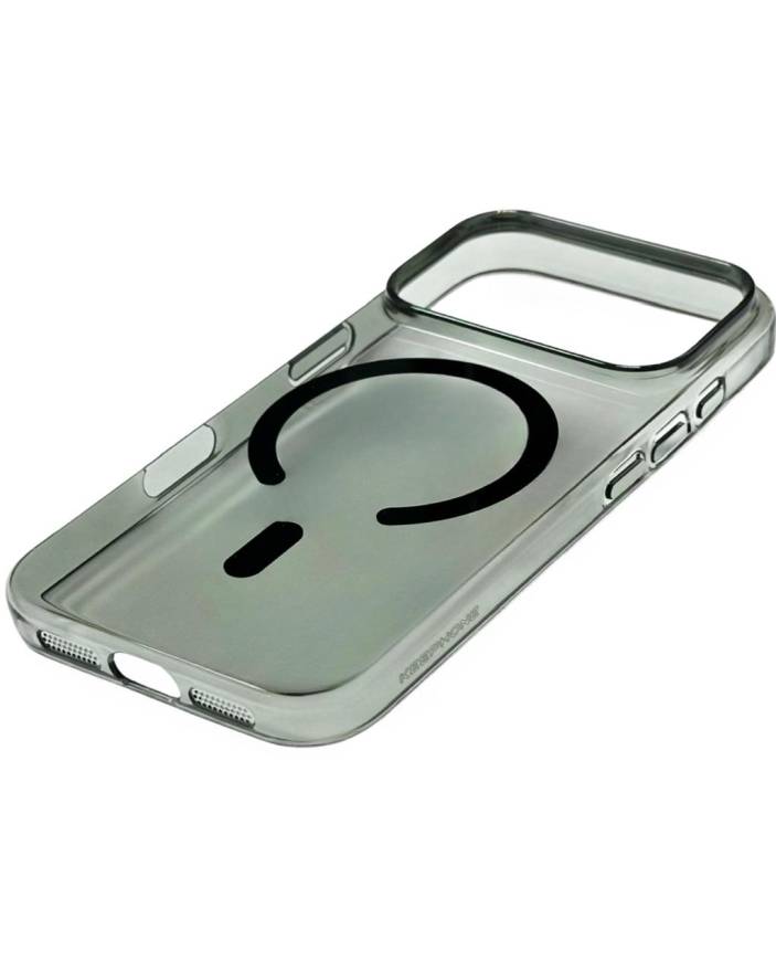 Чехол Keephone X-Crystal MagSafe Case iPhone 17 Pro, Прозрачно-зеленый