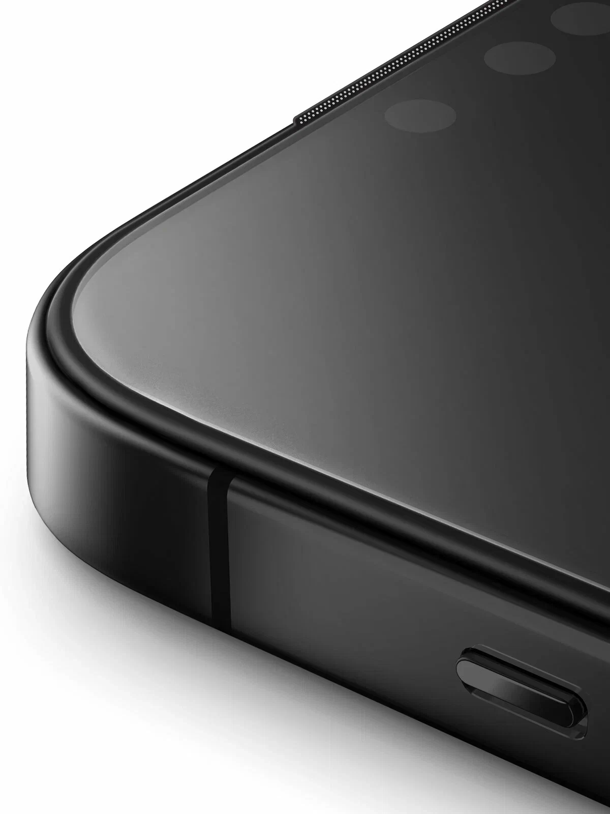 Защитное стекло Uniq для iPhone Air OPTIX Privacy Anti-Dust Filter Black (+installer)