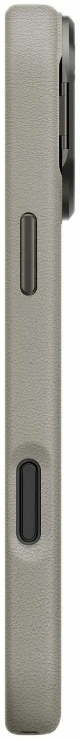Чехол Uniq для iPhone 17 Pro Max чехол Heldro PRO Leatherette + FlexGrip & Camera stand, MagSafe, Глинистый