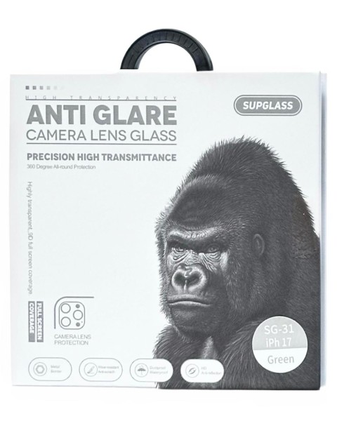Защитные линзы SupGlass glass Anti Glare SG-31 на камеру iPhone 17 (2Pce), Зеленый