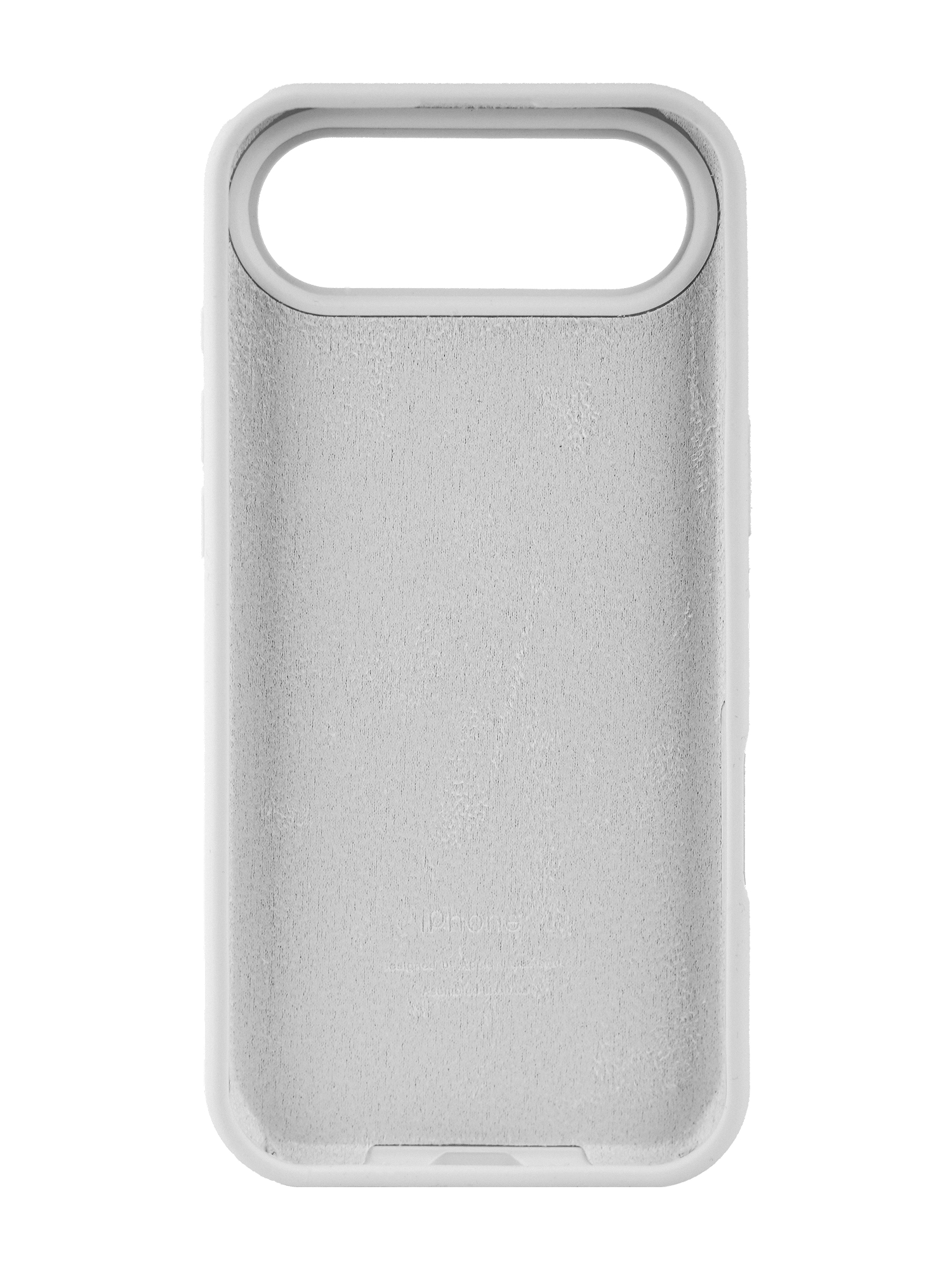 Чехол Silicone Case iPhone 17 Air, Белый