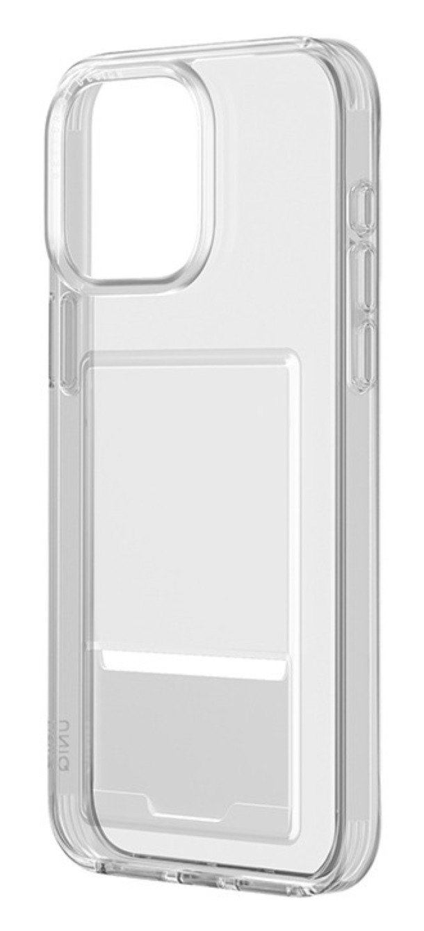Чехол Uniq для iPhone 15, Air Fender ID cardslot, Прозрачный