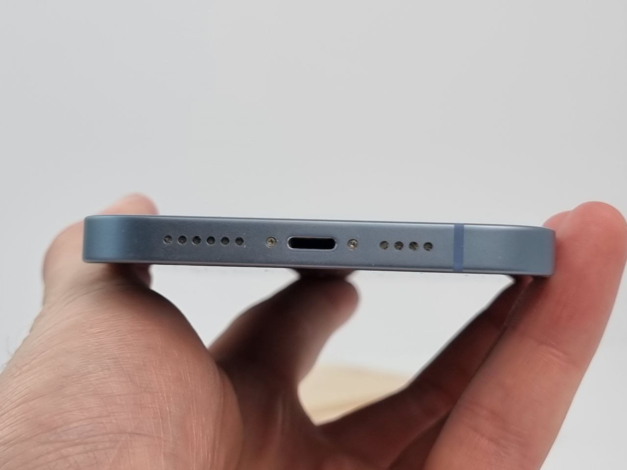 iPhone 14 Plus 128Гб,  (2 sim / 84%), Голубой - Б/У . . .