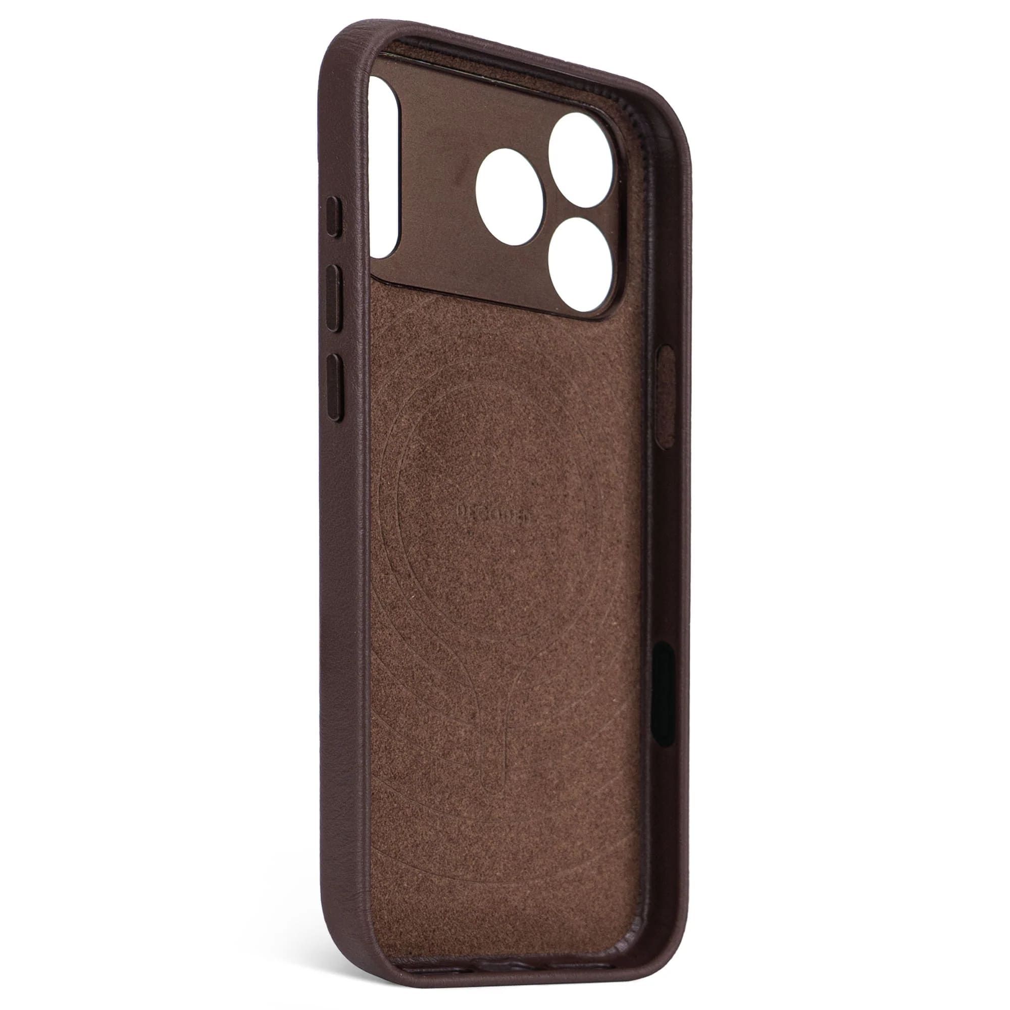 Чехол Decoded с картхолдером Leather Detachable Wallet для iPhone 17 Pro, Шоколадный
