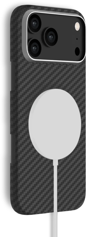Чехол KeePhone Kevilar Caiser MagSafe Antishock Case для iPhone 17 Pro Max, Черный