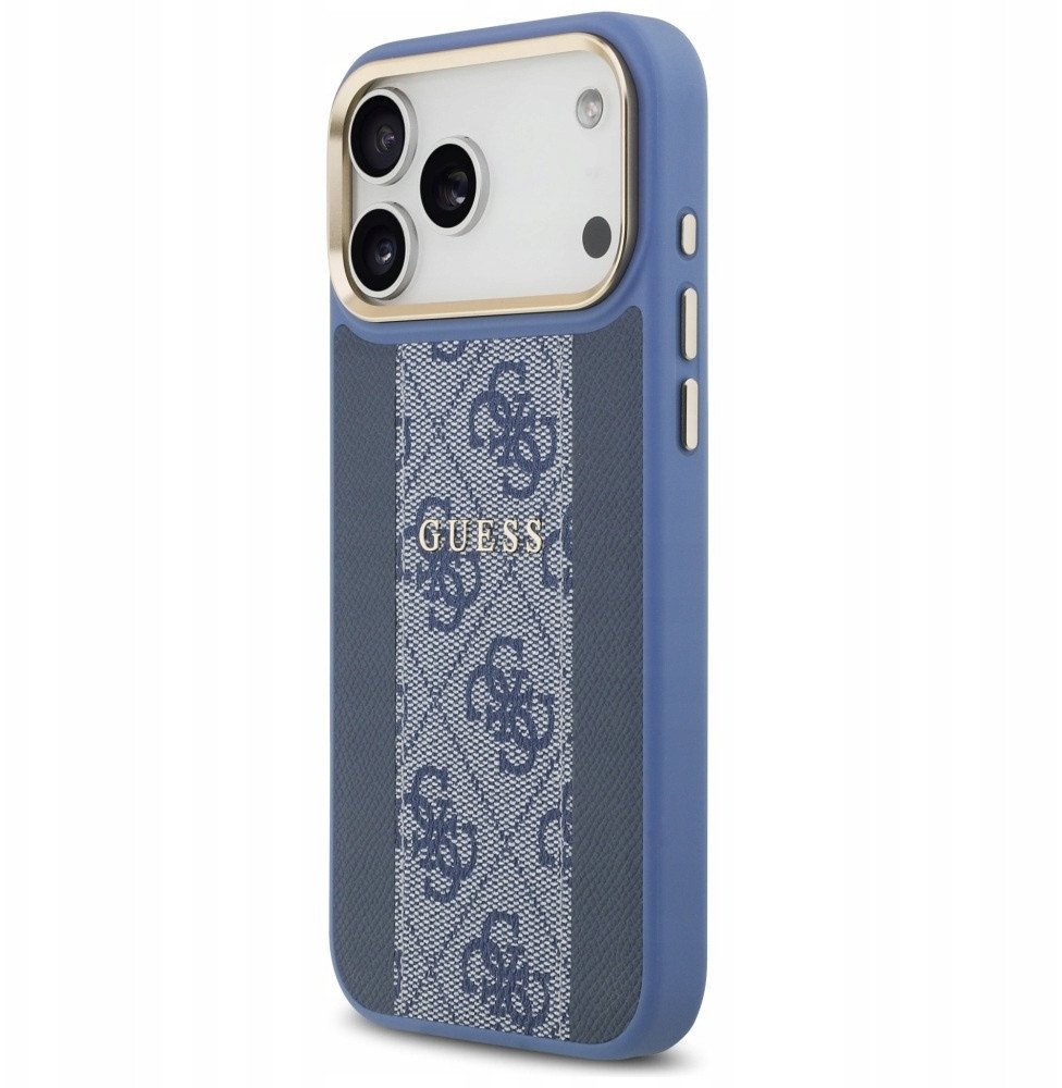 Чехол Guess iPhone 17 Pro Max, MagSafe, Голубой