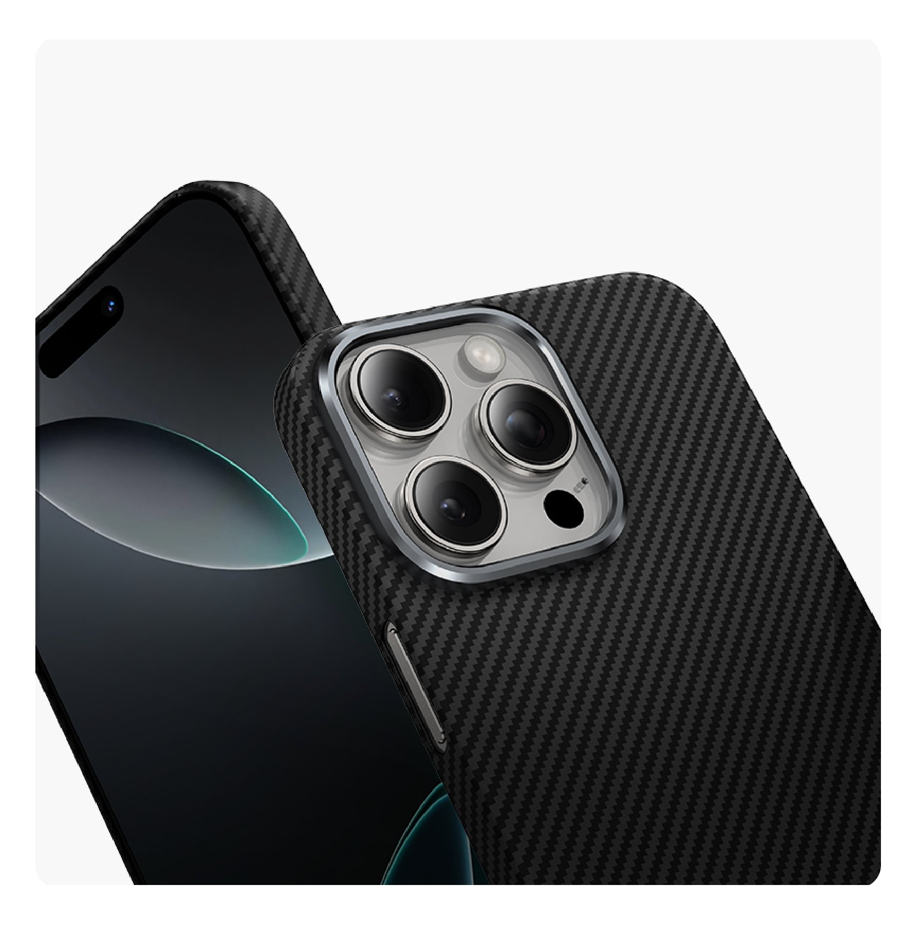 Чехол Keephone Kevilar для iPhone 16 Pro Max, Черный