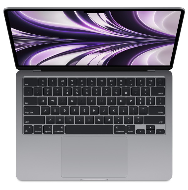 Apple MacBook Air 13", 2022, M2 8Гб/256Гб SSD/Touch ID, Космический серый, MLXW3