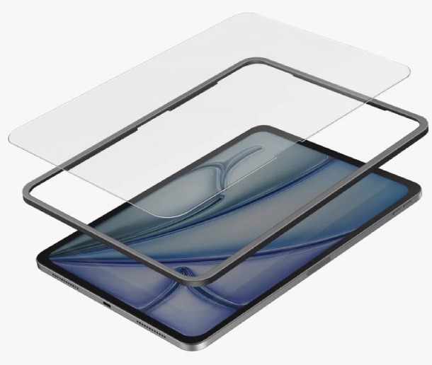 Защитное стекло Uniq OPTIX CLEAR для IPAD PRO 11" (2024), Прозрачное без рамки