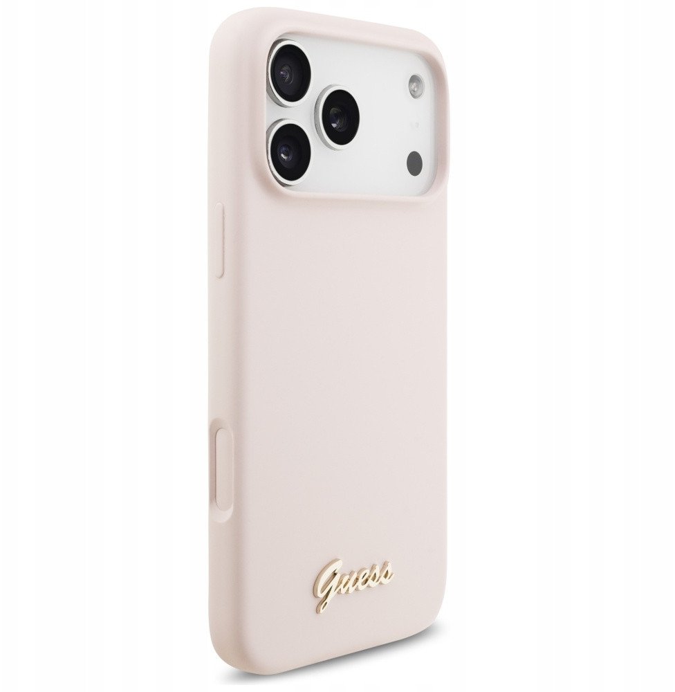 Чехол Guess iPhone 17 Pro Max, MagSafe, Розовый