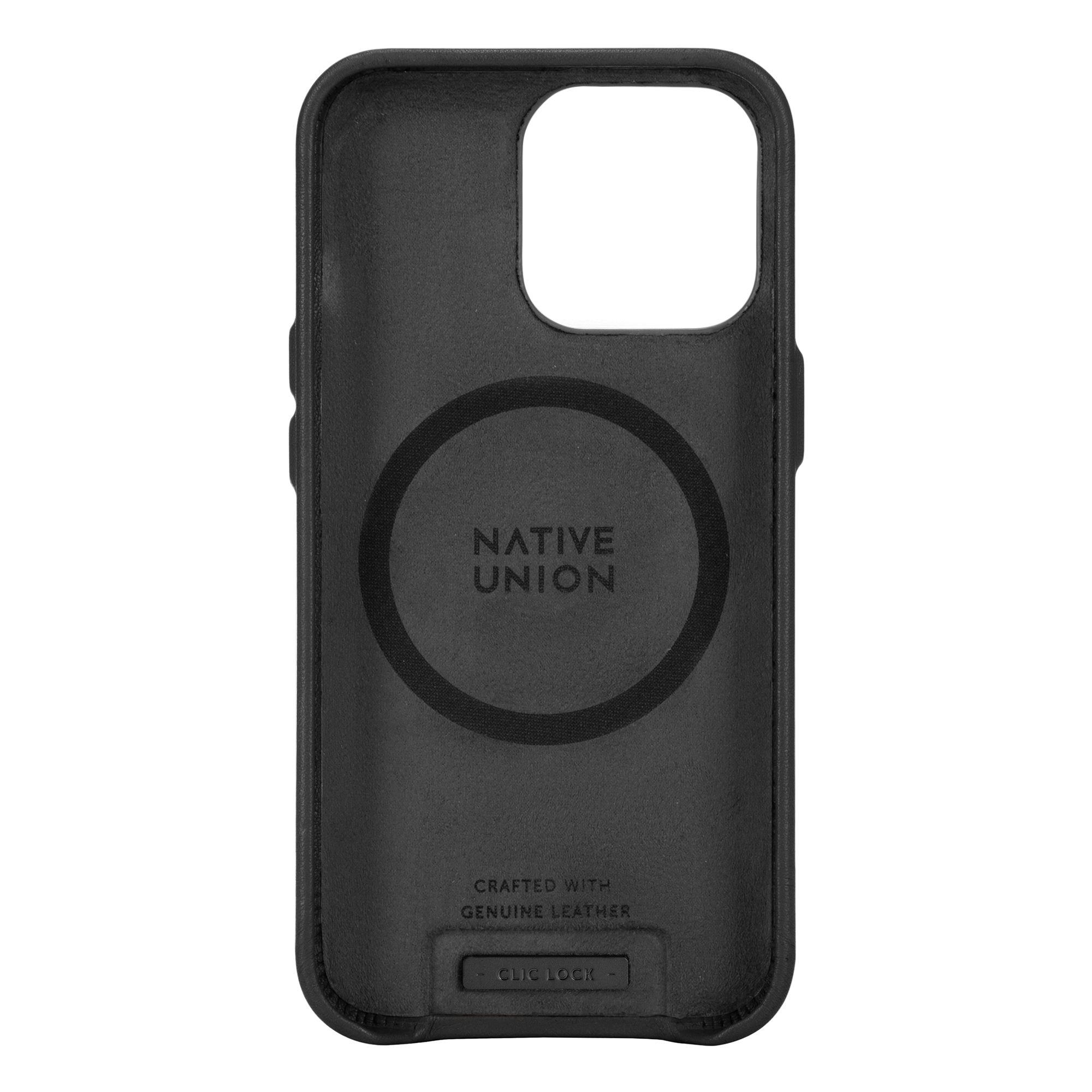 Чехол Native Union Clic Classic MagSafe для iPhone 13 Pro Max, Черный
