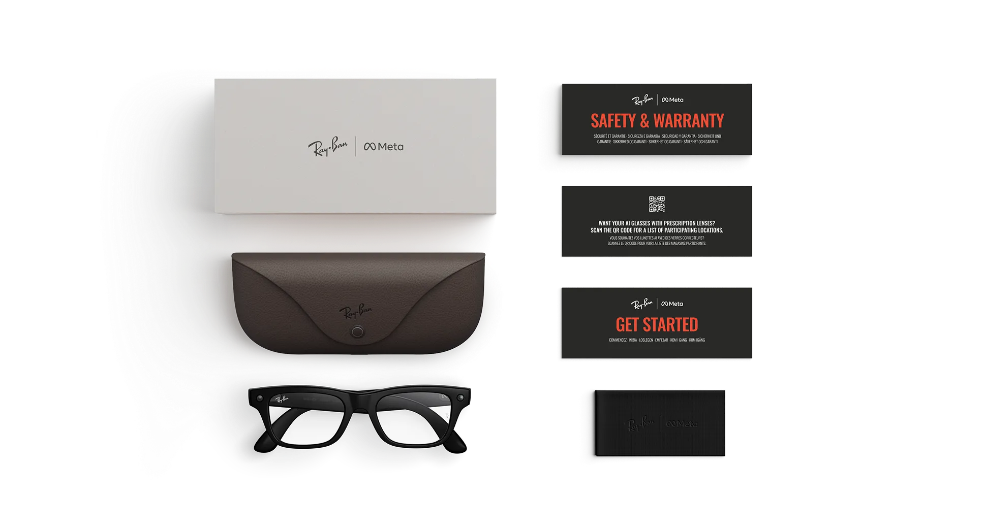 Умные очки Ray Ban Blazer Optics (Gen 2) Matte Black 150 - 50 Size в Краснодаре