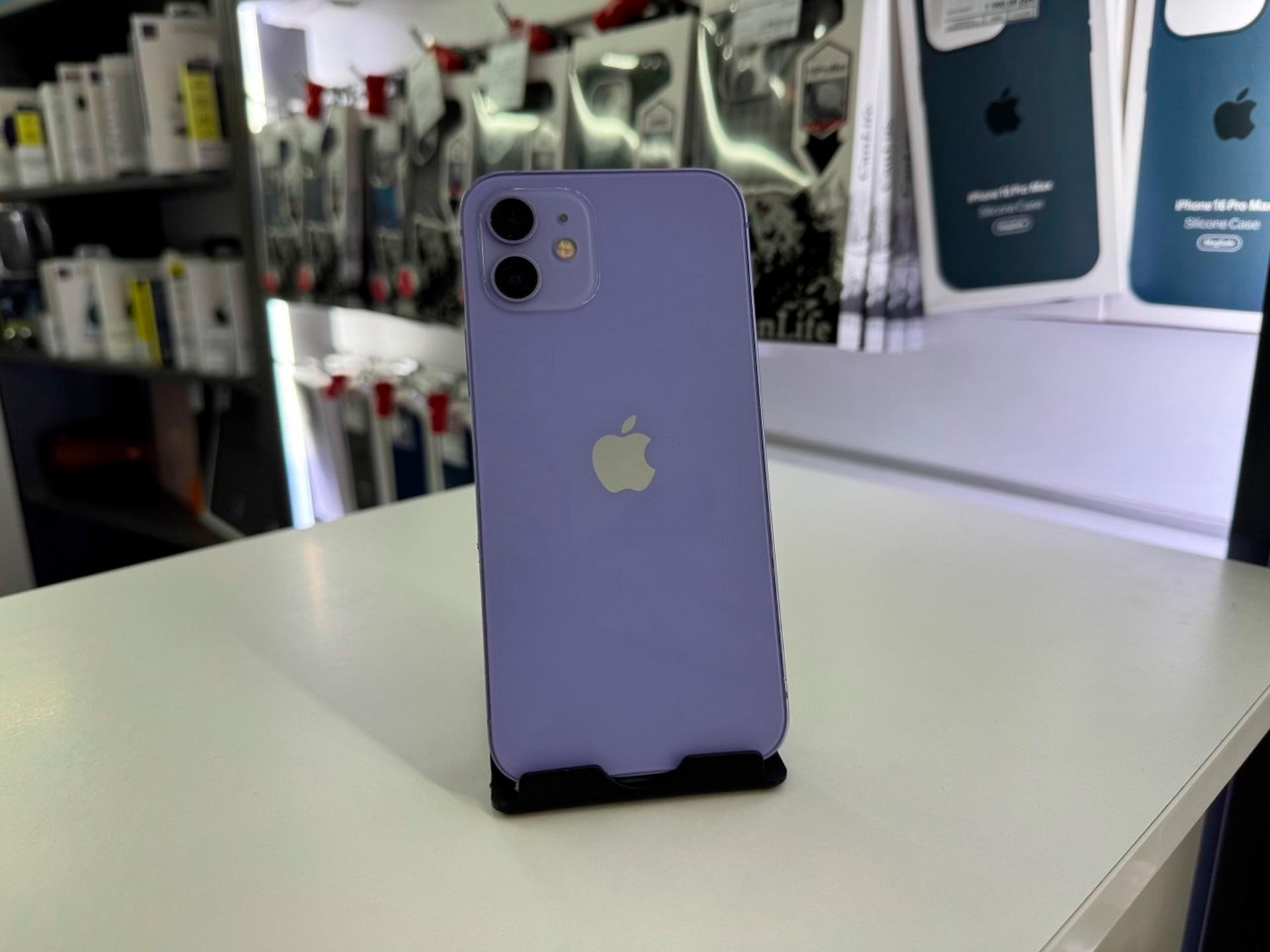 iPhone 12 256Гб Фиолетовый (80%) RU - БУ . . +