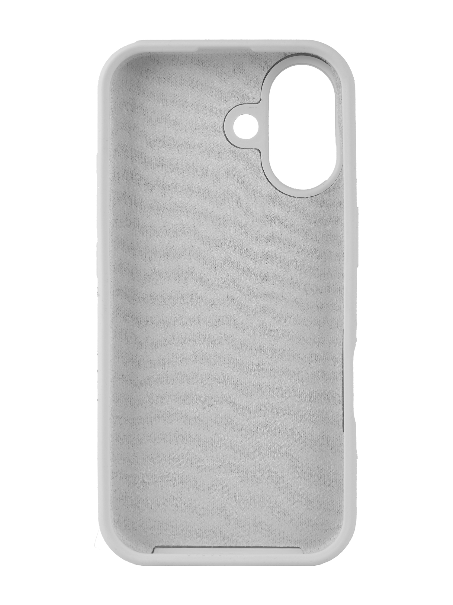 Чехол Silicone Case iPhone 17, Белый