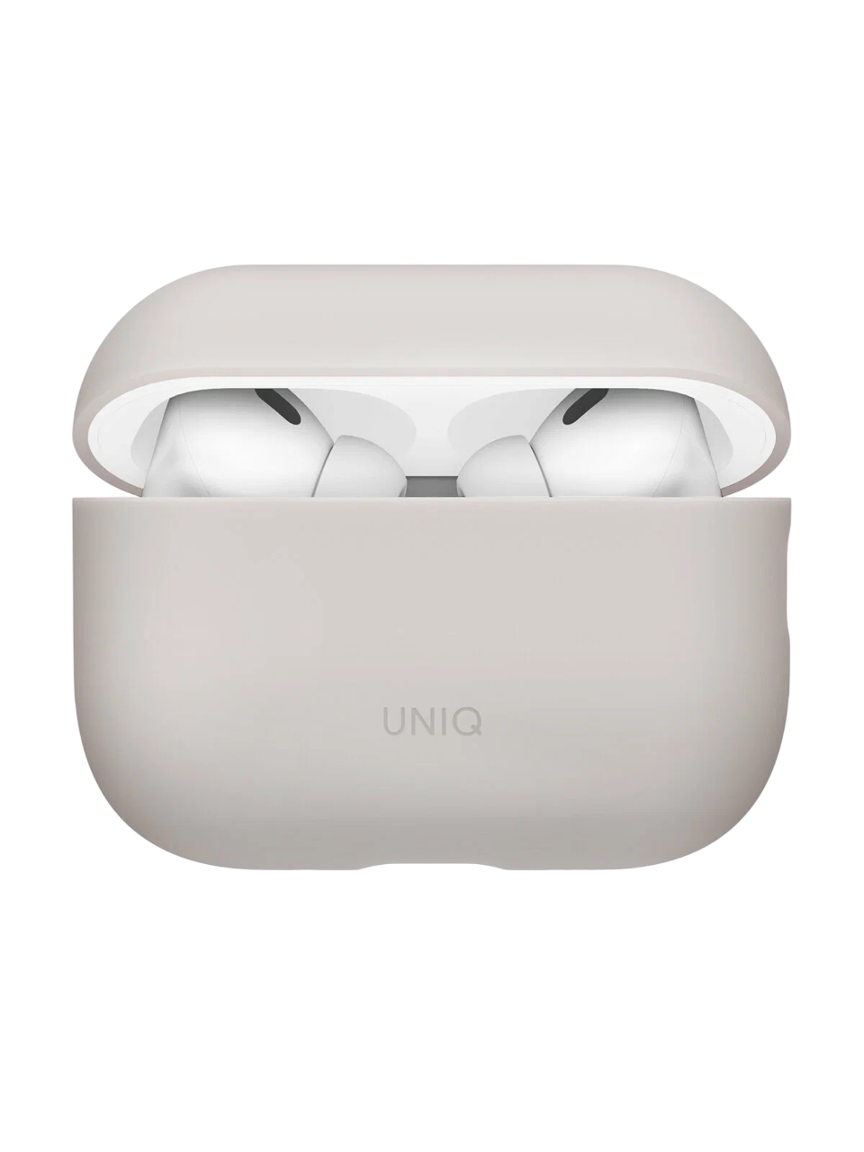 Чехол Uniq для Airpods Pro 3 LINO Liquid silicone with handstrap Ivory, Бежевый