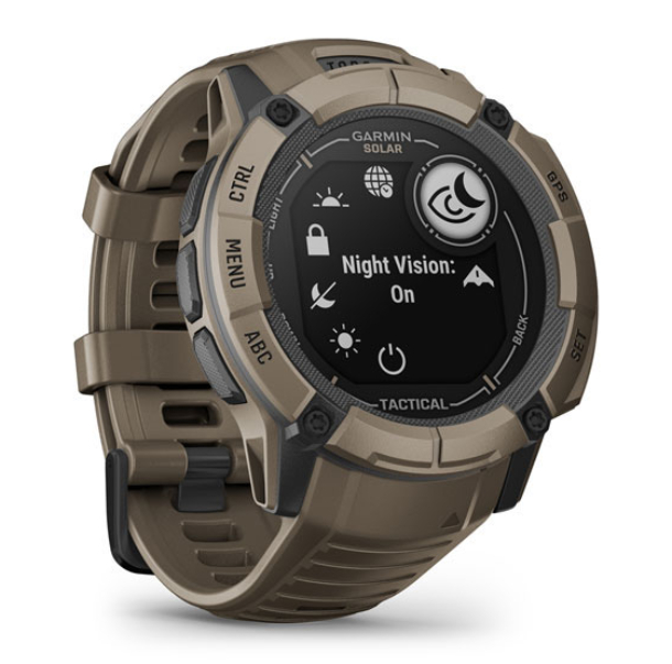 Garmin Instinct 2x Solar, Тактические Кайот-тан