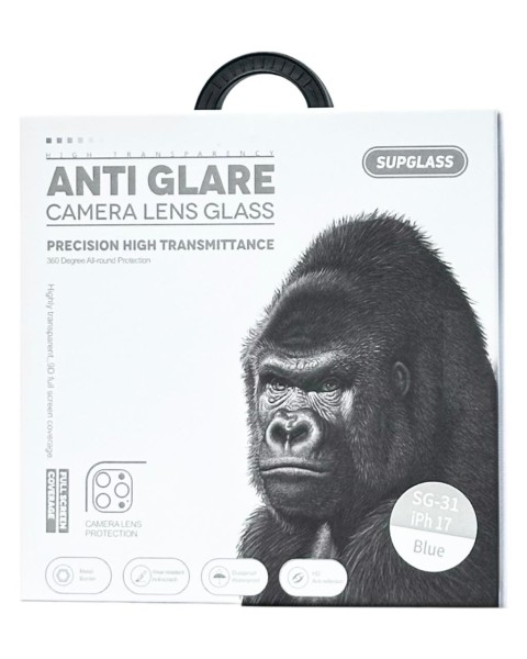 Защитные линзы SupGlass glass Anti Glare SG-31 на камеру iPhone 17 (2Pce), Синий