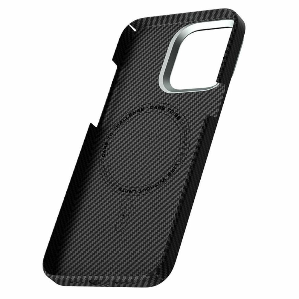 Чехол WiWU Кевлар KJZ-017 для iPhone 15 Pro, Черный