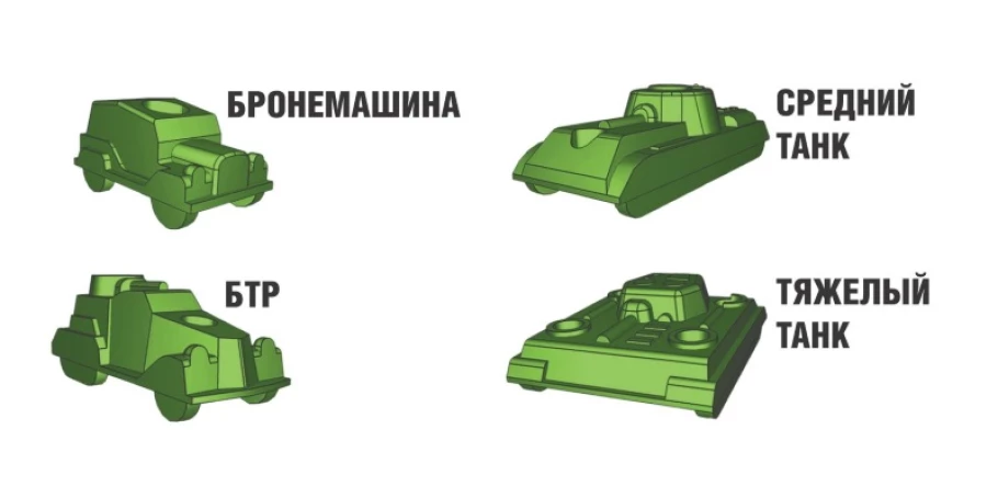 Настольная игра "Танковый Бой" в Краснодаре