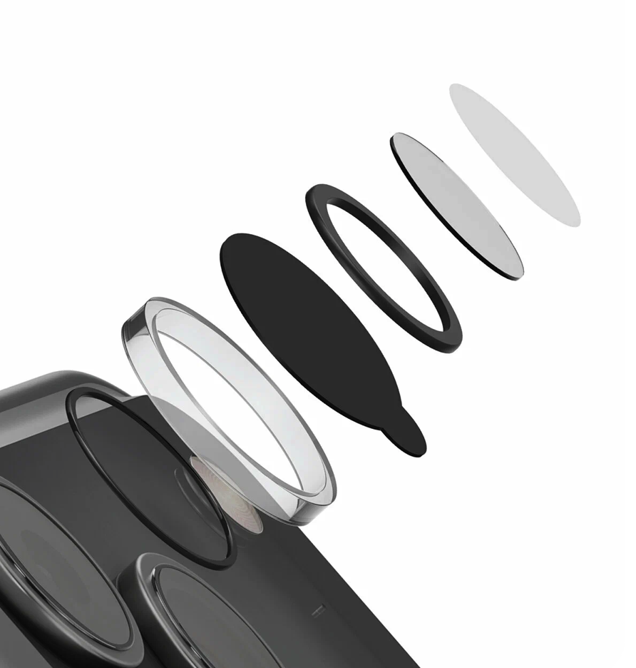 Защитное стекло Uniq OPTIX Camera Lens ClearShield Clear1 на камеру для iPhone 17