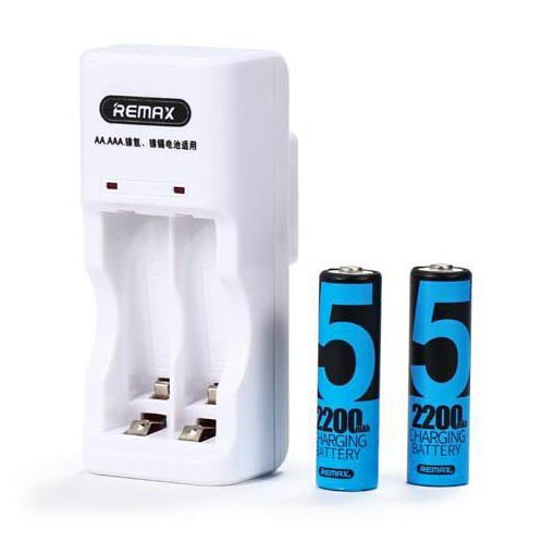 Зарядное устройство Remax для alkaline battery No. 5 Black Blue в Краснодаре