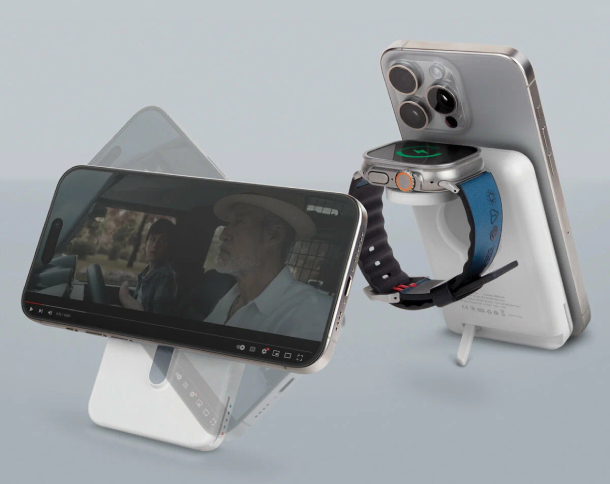 Power Bank Bazic GoMag 4 в 1 FLEX 10K, Белый