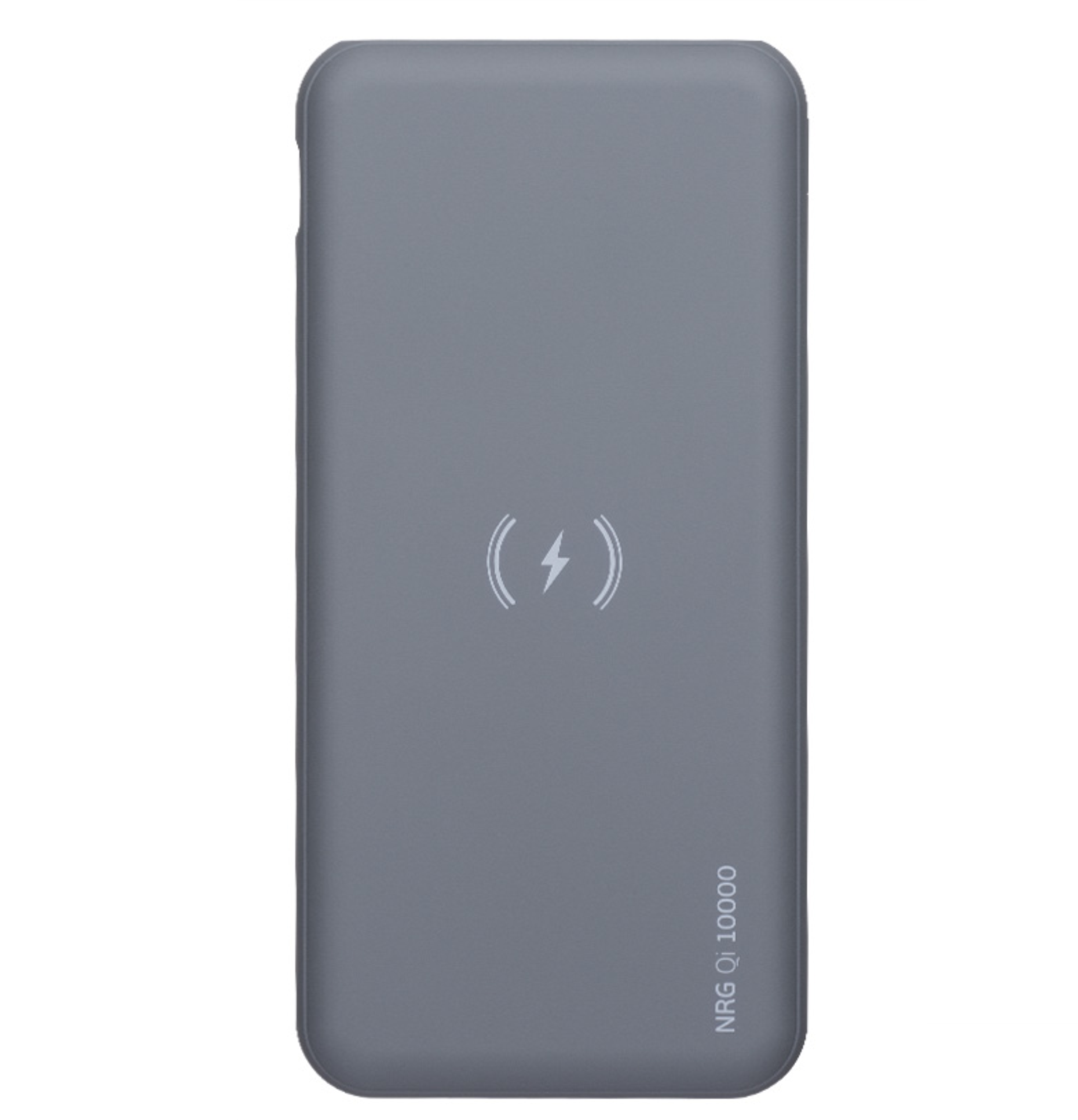 Power Bank Deppa Qi, PD 18W, Qi 10W, 10000 мА·ч, Серый