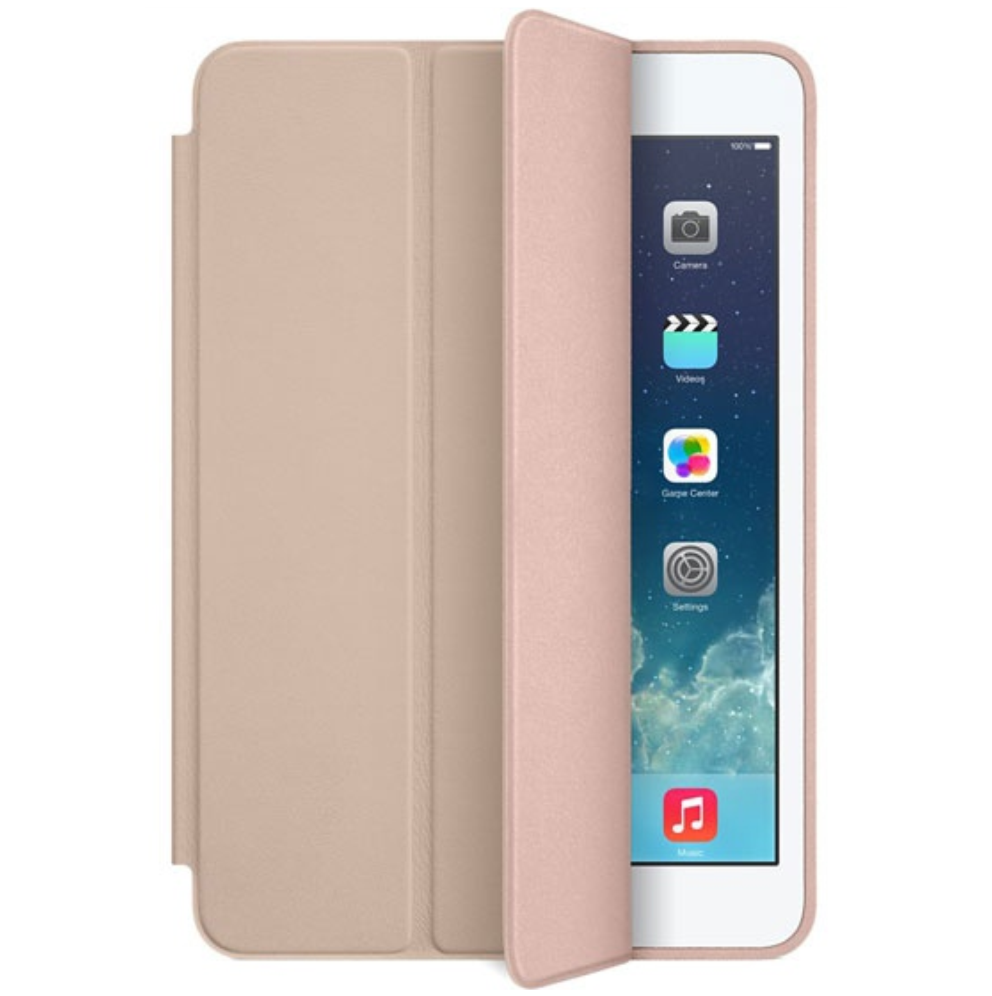 Чехол книжка iPad Air 2 Smart, Бежевый