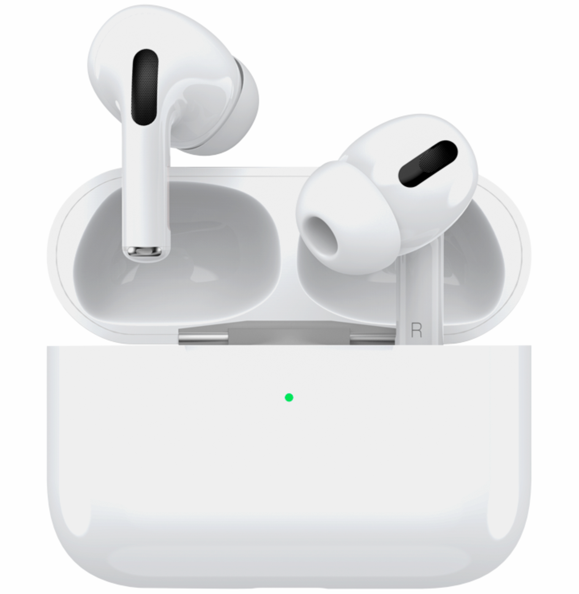 Deppa Air Pro Wireless в футляре с возможностью беспроводной зарядки Белые Deppa Air Pro Wireless в футляре с возможностью беспроводной зарядки Белые