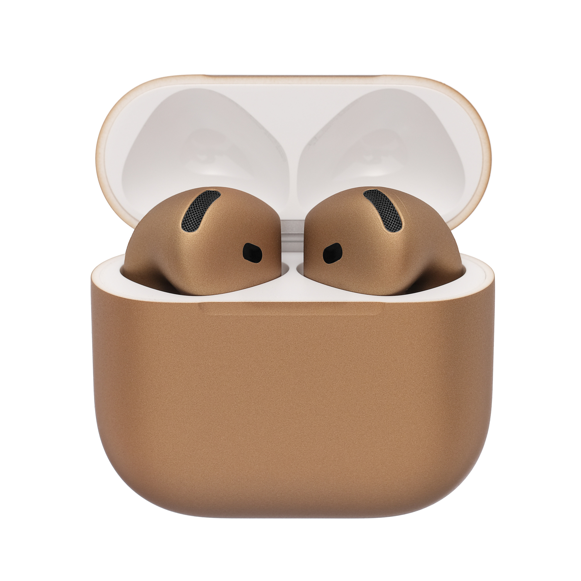 Apple AirPods 4 с шумоподавлением, Матовый, Золотой, MXP93