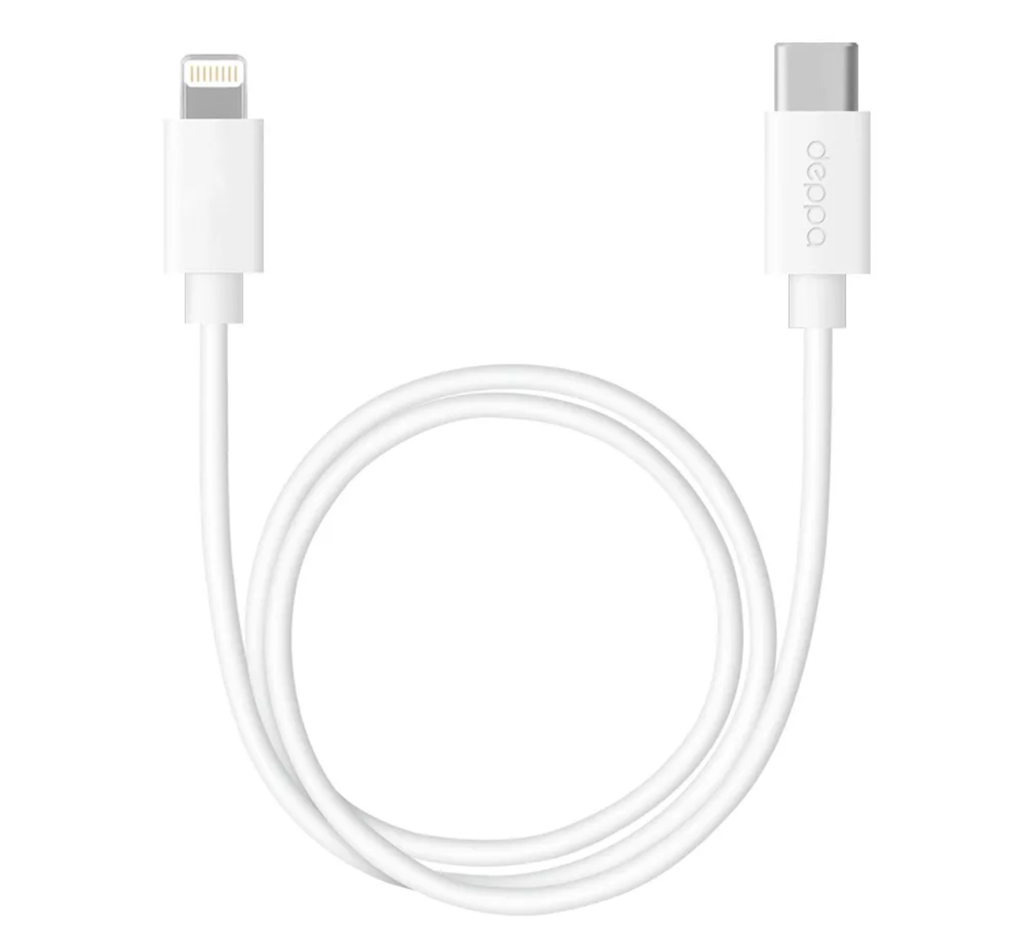 Deppa USB-C – Lightning, 1.2м, Белый