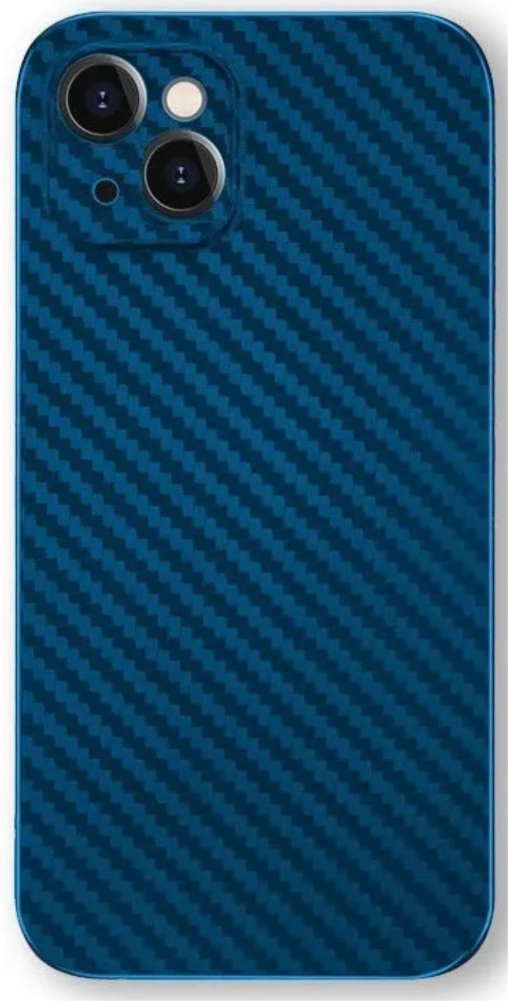 Чехол K-DOO Air Карбон для iPhone 13, Синий